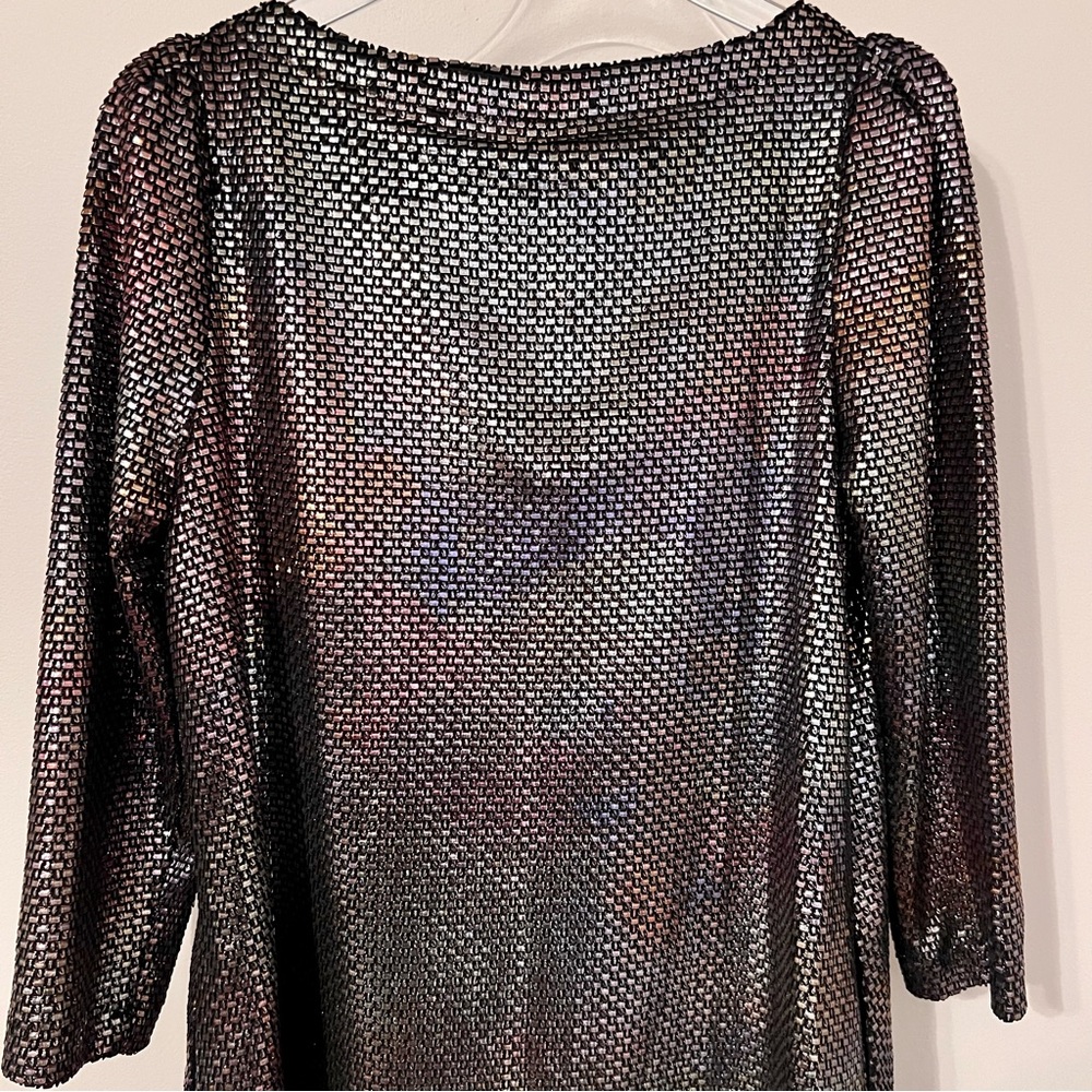 Free People Iridescent Long Sleeve Mini Dress - Picture 14 of 16